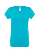 T-shirt for women tsrl cmfp lady comfort v-neck turquoise Jhk
