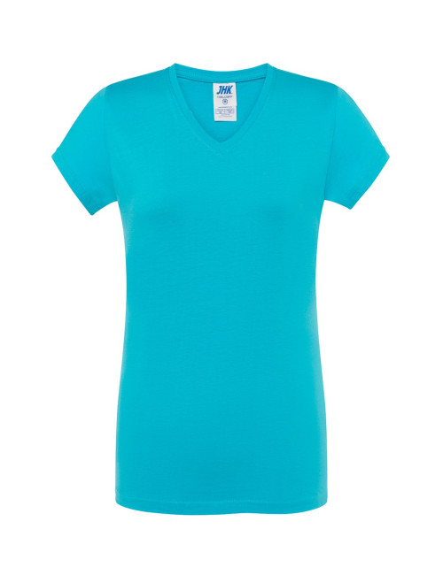 Koszulka damska tsrl cmfp lady comfort v-neck turkusowy Jhk