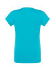 Damen Tsrl Cmfp Lady Comfort T-Shirt mit V-Ausschnitt Türkis JHK