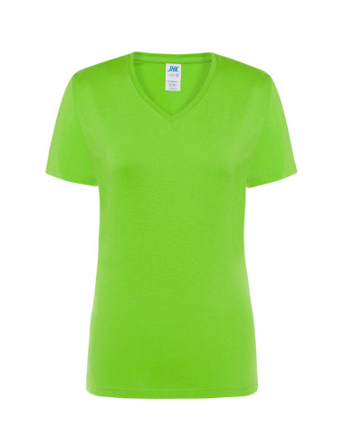 Koszulka damska tsrl cmfp lady comfort v-neck limonkowy Jhk