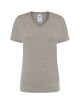 T-shirt for women tsrl cmfp lady comfort v-neck gray melange Jhk