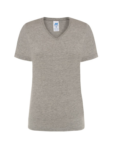 Koszulka damska tsrl cmfp lady comfort v-neck szary melanż Jhk