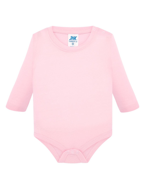 Kinder tsrb baby body ls t-shirt rosa Jhk