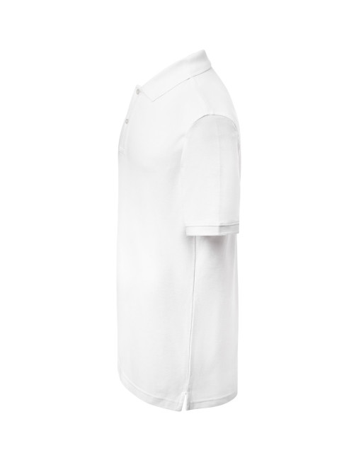 Koszulka polo męska JHK Pora 210 WK w kolorze białym - P&M