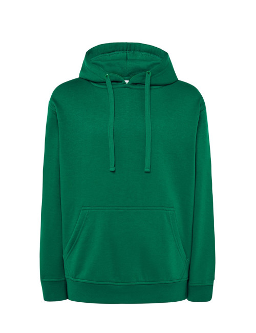 Bluza dresowa męska swra kng kangaroo kelly zielony Jhk