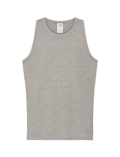Tsua strp urban strap herren t-shirt, grau melange JHK