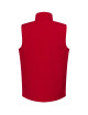 Softhshell vest jacket red Jhk