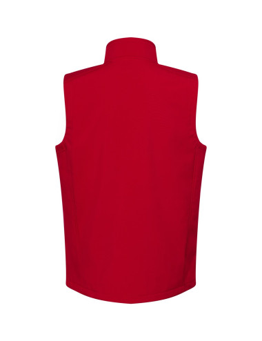 Kurtka softhshell vest czerwony Jhk