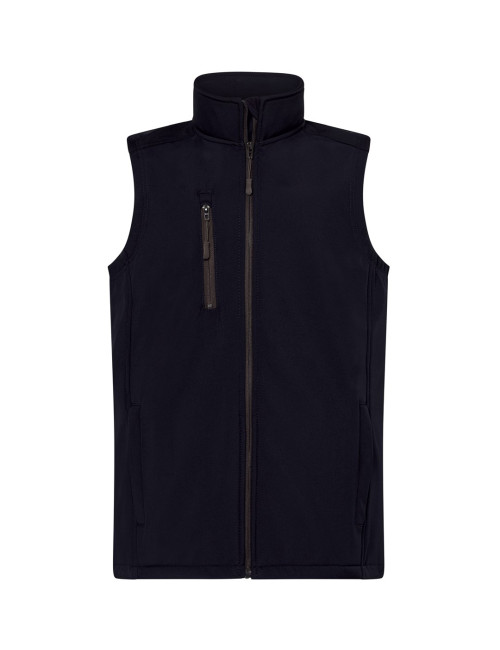 Softhshell vest navy Jhk