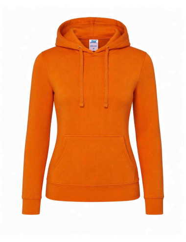 Damen-Sweatshirt Swul Kng Kangaroo Lady Orange Jhk