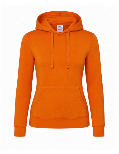 Damen-Sweatshirt Swul Kng Kangaroo Lady Orange Jhk