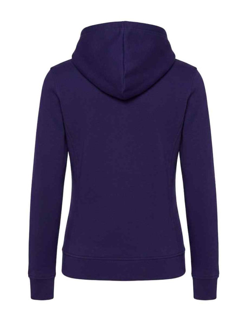 Bluza dresowa damska swul kng kangaroo lady purpurowy Jhk