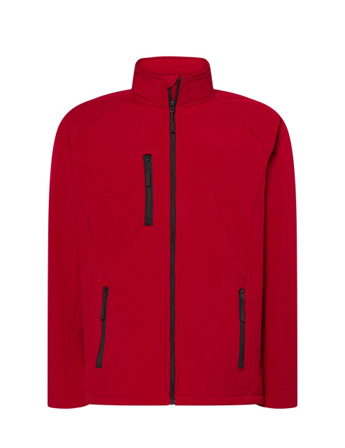 Softshelljacke rot Jhk