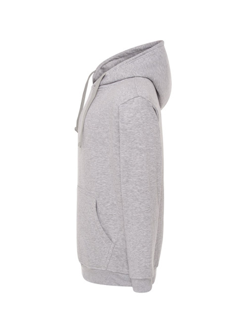 Herren-Sweatshirt SWRA KNG Känguru Grau Melange JHK