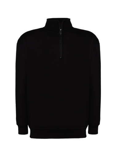 Men`s swra zip half zip sweatshirt black Jhk