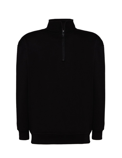 Men`s swra zip half zip sweatshirt black Jhk