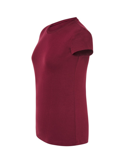 Damen Tsrl CMF Lady Comfort Burgunderrotes T-Shirt Jhk