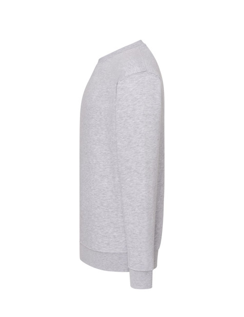 Herren-Sweatshirt SWRA 290 Sweatshirt grau meliert JHK