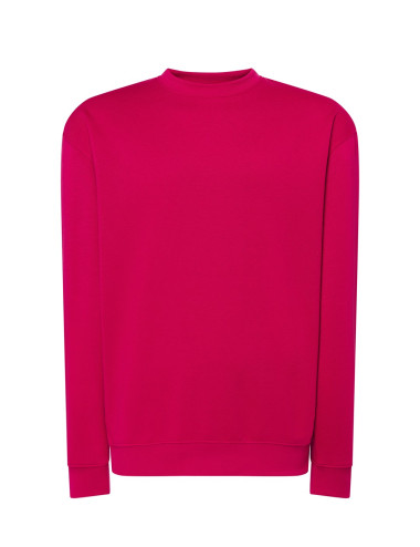Herren-Sweatshirt SWRA 290 Sweatshirt Himbeere JHK