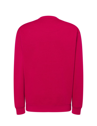 Bluza dresowa męska swra 290 sweatshirt malinowy Jhk