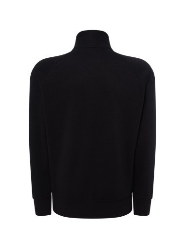 JHK Full Zip Sweatshirt for Men Black