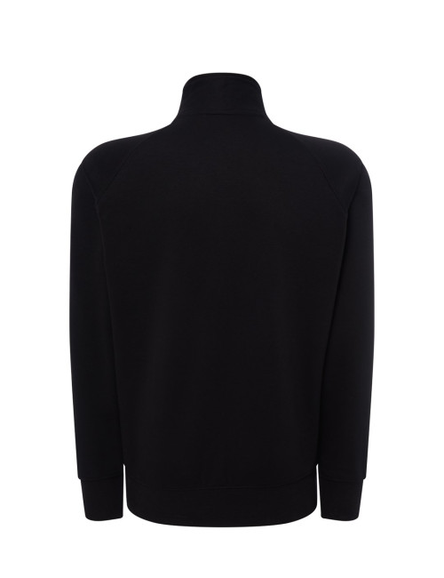 JHK Full Zip Sweatshirt for Men Black