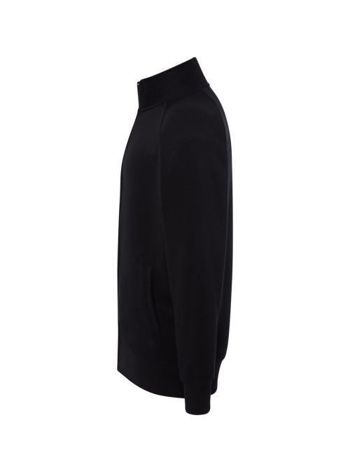 JHK Full Zip Sweatshirt for Men Black