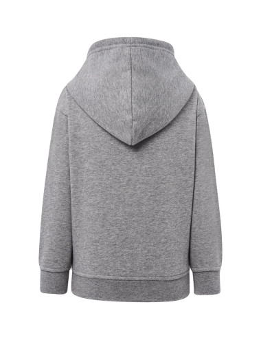 Bluza dresowa dziecięca swrk kng kid kangaroo szary melanż Jhk