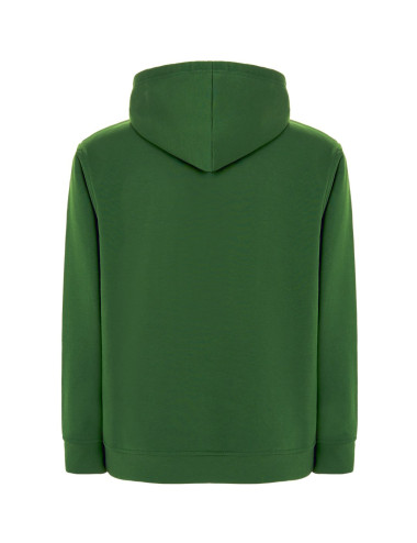 Bluza dresowa męska swra kng kangaroo butelkowa zieleń Jhk