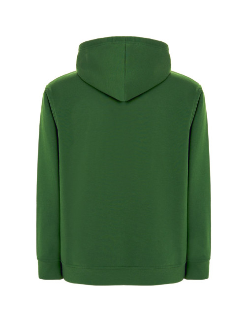 Herren-Sweatshirt swra kng känguru flaschengrün JHK