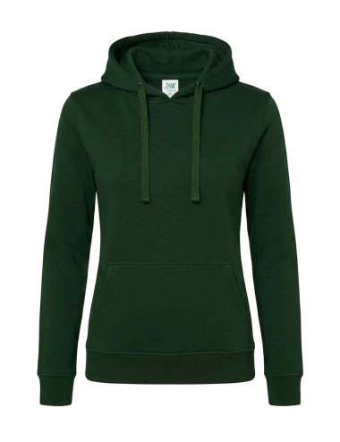 Women`s sweatshirt swul kng kangaroo lady bottle green Jhk