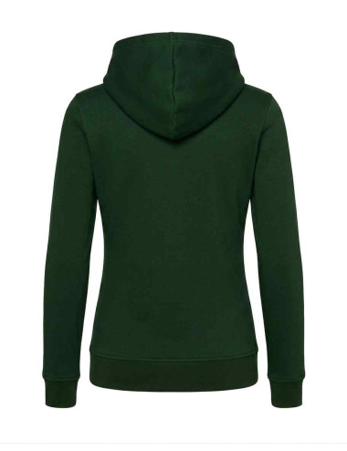 Women`s sweatshirt swul kng kangaroo lady bottle green Jhk