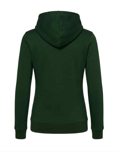 Women`s sweatshirt swul kng kangaroo lady bottle green Jhk
