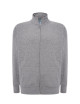 Herren-Sweatshirt mit durchgehendem Reißverschluss, Graumelange JHK