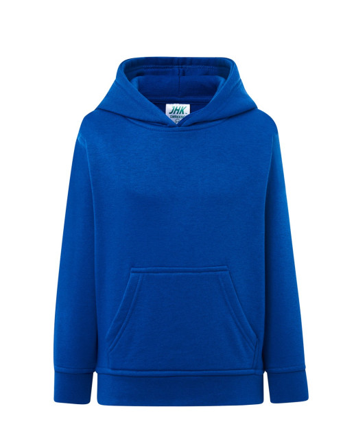 Kinder-Sweatshirt SWRK KNG Kid Känguru Königsblau Jhk