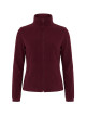 Warmes Damen-Fleece-Sweatshirt 300 g/m2, verstellbarer Boden Fleece Flrl 300 Burgund Jhk