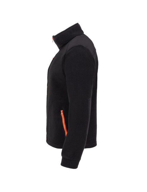 Men`s fleece flra 340 premium black/orange Jhk