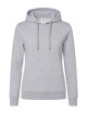 Sweatshirt for women swul kng kangaroo lady gray melange Jhk