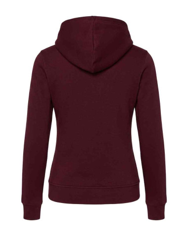 Bluza dresowa damska swul kng kangaroo lady burgundowy Jhk