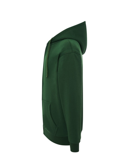 Men`s swua hood sweatshirt bottle green Jhk