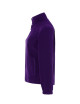 Warmes Damen-Fleece-Sweatshirt 300 g/m2, verstellbarer Boden, Fleece-Flrl 300, lila Jhk