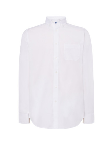 JHK SHA POP WH Men's White Shirt