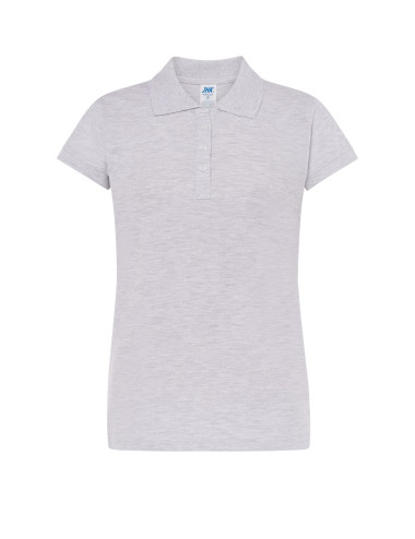 Women`s polo shirts popl 200 gray melange Jhk