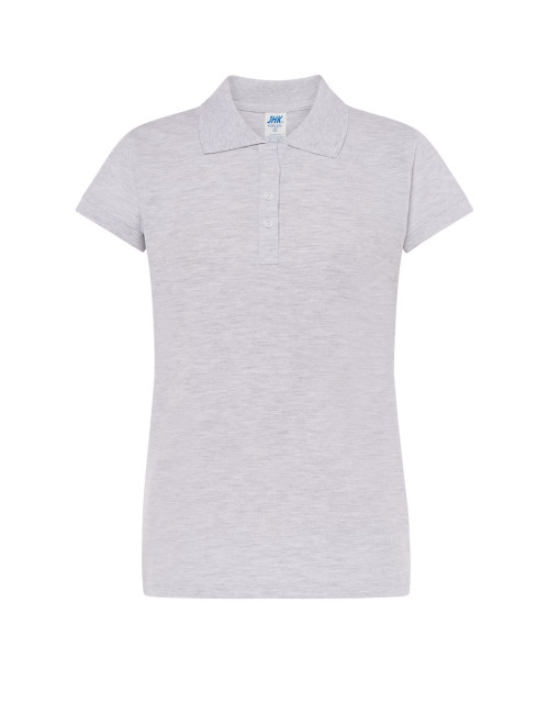 Women`s polo shirts popl 200 gray melange Jhk