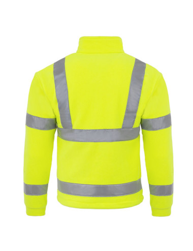 JHK FLRA 340 HV Premium Men's Fleece Fluorescent Gold