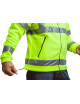 JHK FLRA 340 HV Premium Men's Fleece Fluorescent Gold