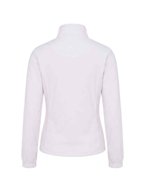 Ciepła bluza polarowa damska 300 g/m2, biała JHK Polar FLRL 300 logo