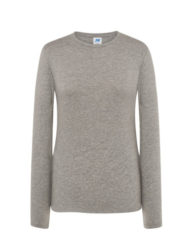 Women`s t-shirt tsrl cmf ls gray melange Jhk Jhk