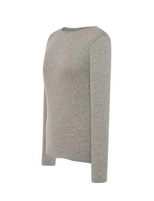 Damen Tsrl cmf ls T-Shirt grau meliert Jhk Jhk