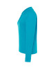Langarm-Poloshirt POPL 200 LS türkis Jhk